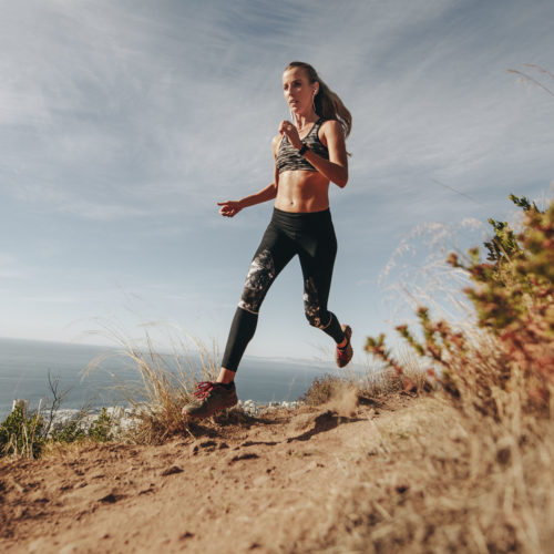 Sintomi al ginocchio nel downhill running